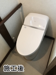 ＴＯＴＯ　トイレ　TSET-GG3-WHI-0 施工後