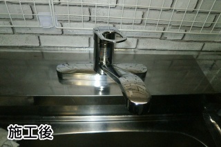 ＴＯＴＯ　キッチン水栓　ＴＫＧＧ33Ｅ 施工後