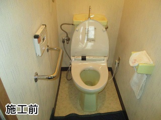 TOTO　トイレ　TSET-QR9-WHI-1-R 施工前