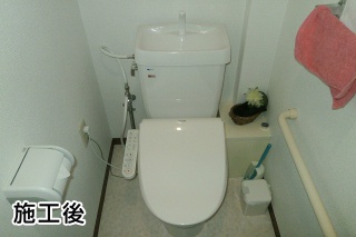 ＴＯＴＯ　トイレ　ＴＳＥＴ－ＱＲ２－ＷＨＩ－Ｏ－Ｒ 施工後