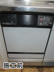 リンナイ　食器洗い乾燥機　RSW-C402C-SV 施工前