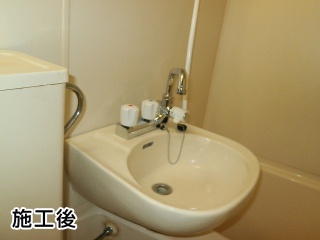 TOTO　浴室水栓　TM116CL 施工後