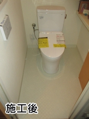 ＴＯＴＯ　トイレ　TSET-QR9-WHI-0 施工後