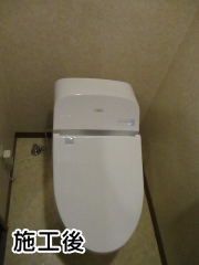 TOTO　トイレ　CS870BM-NW1 施工後