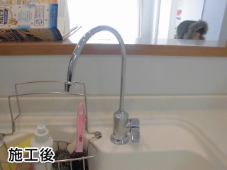 三菱レイヨン　浄水器　A501ZCB 施工後