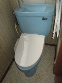 INAX　トイレ　BC-ZA10H–DT-ZA180H-BW1 施工前