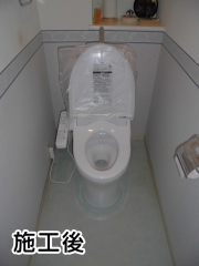 ＴＯＴＯ　トイレ　TSET-QRSB-WHI-1 施工後