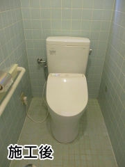 ＴＯＴＯ　トイレ　TSET-QR9-WHI-0-R 施工後