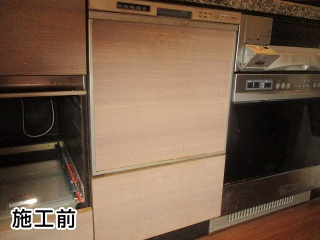 リンナイ 食器洗い乾燥機 RKW-404A-SV 施工前