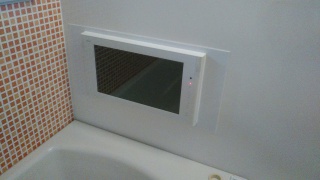 リンナイ　浴室テレビ　DS-1600HV-W-KJ 施工後
