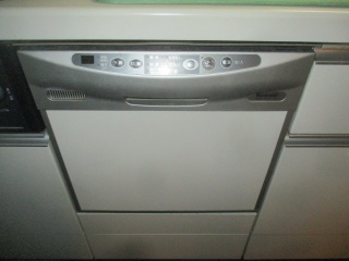 リンナイ　 食器洗い乾燥機 　RKW-404A-SV 施工前