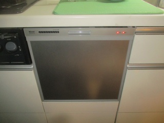 リンナイ　 食器洗い乾燥機 　RKW-404A-SV 施工後