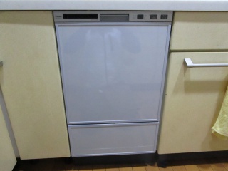 リンナイ　食器洗い乾燥機　RSW-F402C-SV-KJ 施工後
