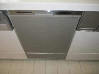 パナソニック　食器洗い乾燥機　NP-45MD9S-KJ 施工後