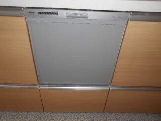 リンナイ　食器洗い乾燥機　RSW-404A-SV-KJ 施工後
