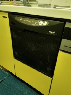 リンナイ　食器洗い乾燥機　RSW-404A-B-KJ 施工前