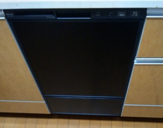 リンナイ　食器洗い乾燥機　RSW-F402C-B-KJ 施工後