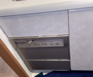 リンナイ　食器洗い乾燥機　RSWA-C402C-SV-KJ 施工前