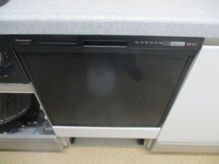 パナソニック  食器洗い乾燥機   NP-45RS7K-KJ 施工後