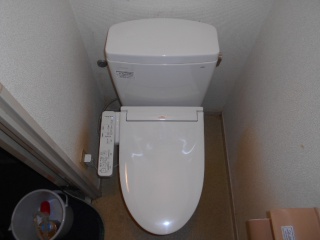 ＴＯＴＯ　トイレ　TSET-QRSB-WHI-0-R 施工後