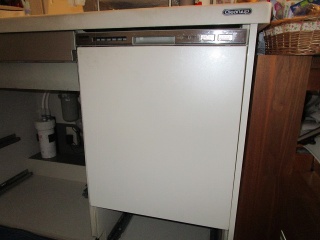 パナソニック　食器洗い乾燥機　NP-45MS9W-KJ　 施工前