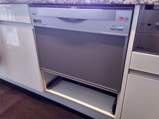 リンナイ　食器洗い乾燥機　RSW-601C-SV-KJ 施工後