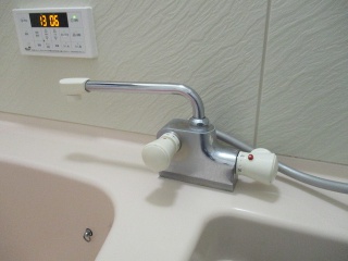 ＴＯＴＯ　浴室水栓　TBV03423J-KJ 施工前