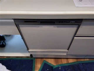 パナソニック　食器洗い乾燥機　NP-45RS9S-KJ 施工前