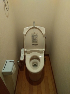 ＴＯＴＯ　トイレ　TSET-QR3-IVO-1 施工後