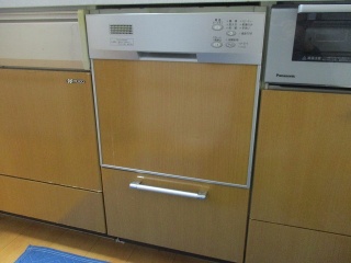 リンナイ　食器洗い乾燥機　RSW-F402CA-SV-KJ 施工前