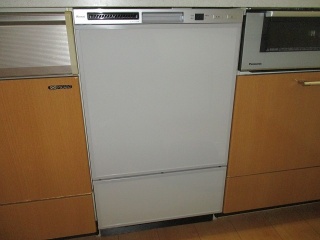 リンナイ　食器洗い乾燥機　RSW-F402CA-SV-KJ 施工後