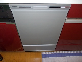 パナソニック　食器洗い乾燥機　NP-45VD9S-KJ 施工後