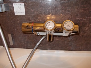 LIXIL　浴室水栓　BF-HW156TSMM-KJ 施工後