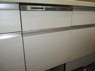 リンナイ　食器洗い乾燥機　RSW-F402CA-SV-KJ 施工前