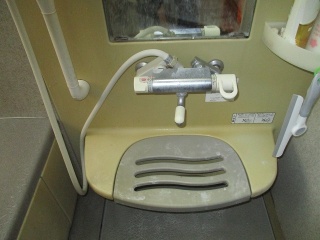 ＴＯＴＯ　浴室水栓　TBV03414J1-KJ 施工前