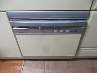 リンナイ　食器洗い乾燥機　RSW-601CA-SV-KJ 施工前
