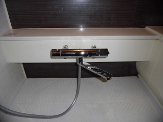 TOTO　浴室水栓　TBV03401J-KJ 施工後