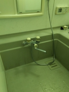 LIXIL　浴室水栓　BF-KA145TSL-KJ 施工前