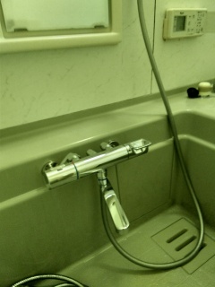 LIXIL　浴室水栓　BF-KA145TSL-KJ 施工後