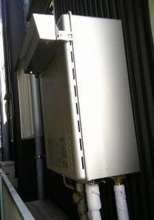 ノーリツ　ガス給湯器　BSET-N4-056-13A-20A 施工後