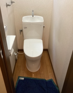 ＴＯＴＯ　トイレ　TSET-QR2-WHI-1 施工後