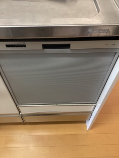 クリナップ　食器洗い乾燥機　ZWPP45R21LDS-E 施工後