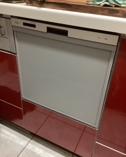 リンナイ　食器洗い乾燥機　RSW-405AA-SV-KJ　　 施工後