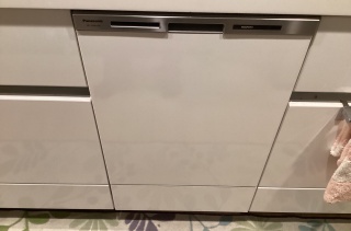 パナソニック　食器洗い乾燥機　NP-45MD9W-KJ 施工後