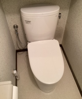 ＴＯＴＯ　トイレ　TSET-EXF1A-WHI-0-R 施工後