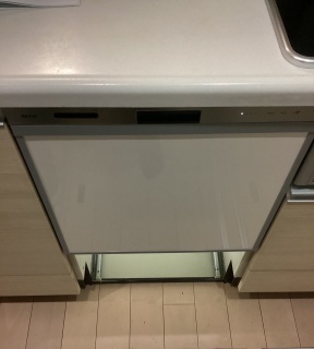 リンナイ　食器洗い乾燥機　RSW-405LP-KJ 施工後