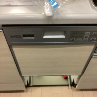 リンナイ　食器洗い乾燥機　RSW-405LP-KJ 施工前