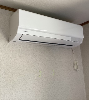 東芝　ルームエアコン　AIRCON-06-H25CM-KJ 施工後