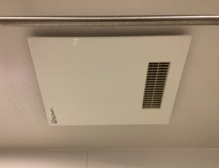 三菱電機　浴室換気乾燥暖房器　V-143BZL5 施工前