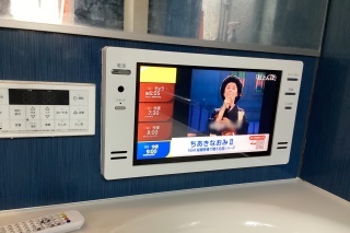 ツインバード　浴室テレビ　VB-BB161W-KJ 施工後